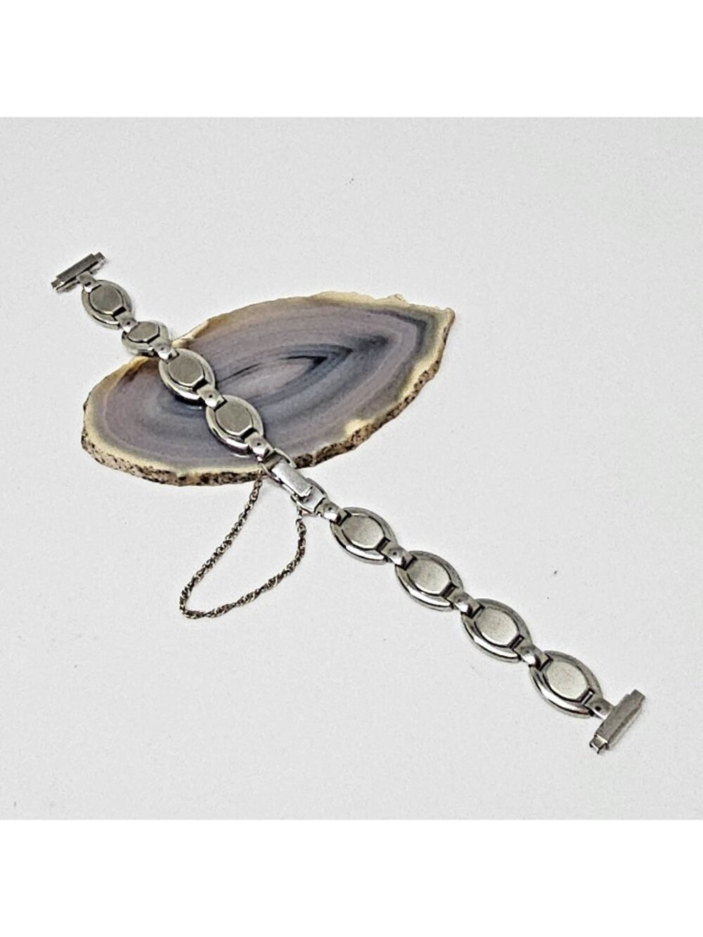 Speidel Ladies Watch Band 13 mm Ends NEW 5.8" long Vintage Silver Tone Brushed